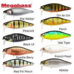 Leurre I-Jack Megabass 10,8cm Black UF