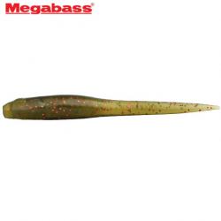 Leurre Hazedong 4 Megabass 10cm Olive red flake