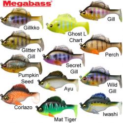 Leurre Sleeper Gill Megabass 3.2 3/4 - 8cm Mat Tiger