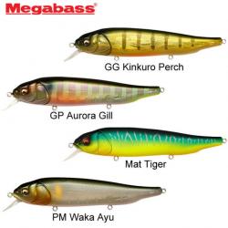 Leurre Lates Feedingwoofer Megabass 12cm GG Kinkuro Perch