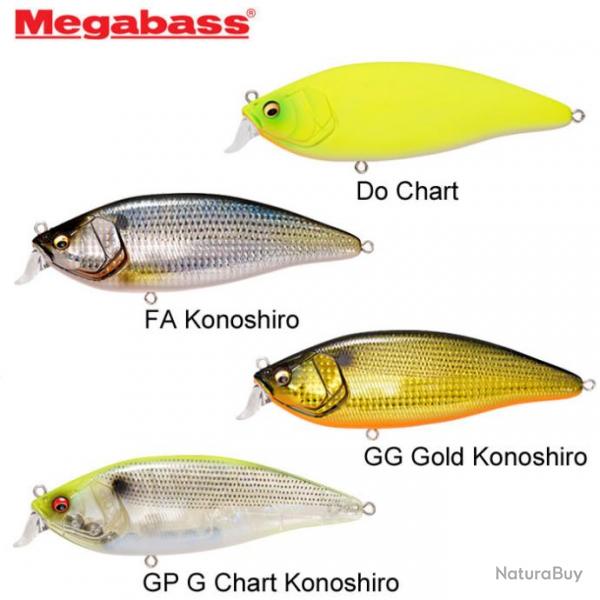 Leurre Megabass Konosirus Shad (F) 150mm 72g Fa Konoshiro