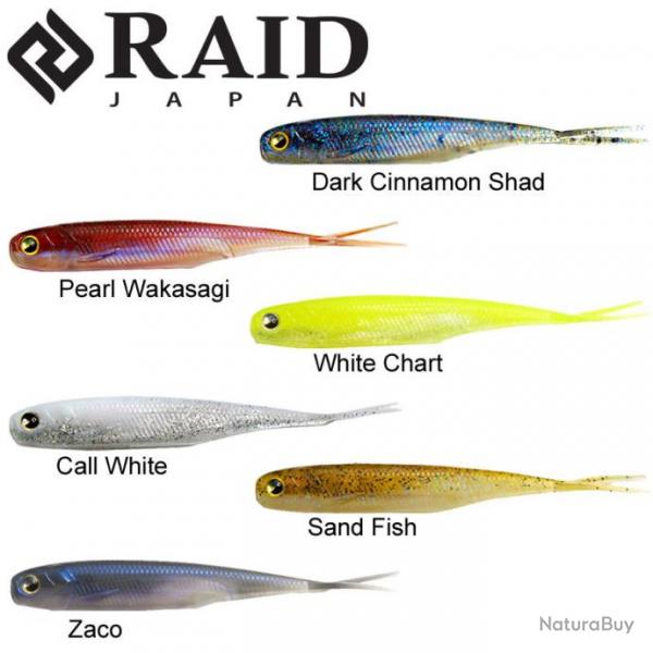 Leurre Fish Roller 4 Raid Japan 042 Dark Cinnamon Shad