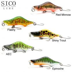 Leurre Sico First 40 Sico Lure Coulant 40mm 2.5g Flashy