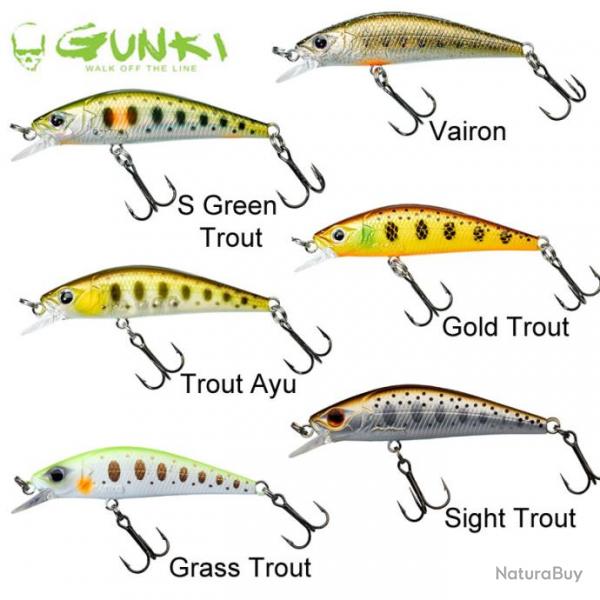 Leurre Gamera 54 SHW Gunki Sight Trout