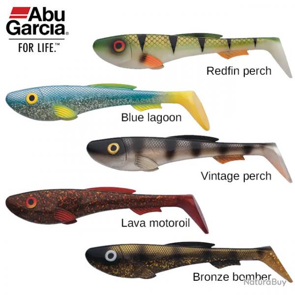 DESTOCKAGE ! Leurre Abu Garcia Beast Paddle Tail 170mm Bronze Bomber