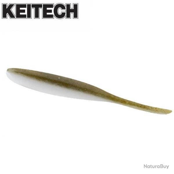 Leurre Keitech Shad impact 2 -5 cm White Ayu