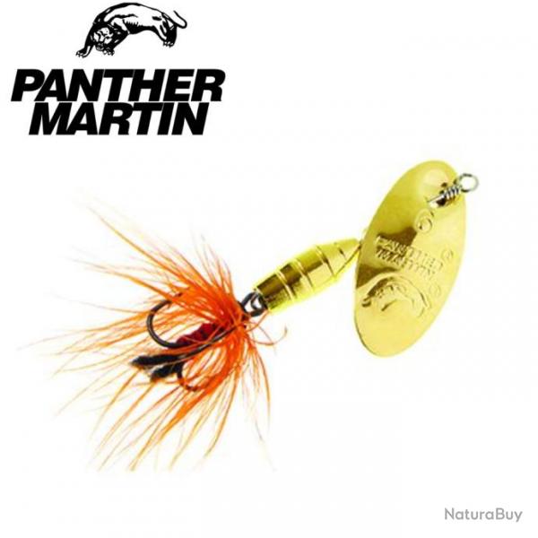 Leurre Panther Martin Cuillre Deluxe Dressed PMF2 - 1.9g Gold Orange