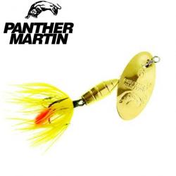 Leurre Panther Martin Cuillère Deluxe Dressed PMF2 - 1.9g Gold Yellow