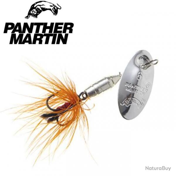 Leurre Panther Martin Cuillre Deluxe Dressed PMF2 - 1.9g Silver Orange
