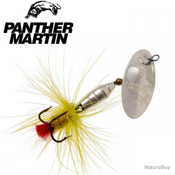 Leurre Panther Martin Cuillre Deluxe Dressed PMF2 - 1.9g Silver Yellow