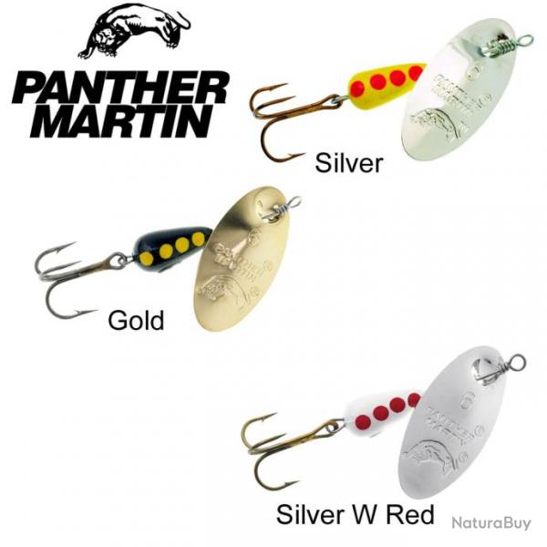 DESTOCKAGE ! Leurre Panther Martin Cuillre Classic Regular PMR2 - 1.8g Silver