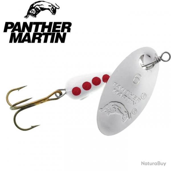 Leurre Panther Martin Cuillre Classic Regular PMR2 - 1.8g Silver White Red