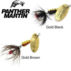 Leurre Panther Martin Cuillère Classic Fly PMRF2 - 1.8g Gold Black