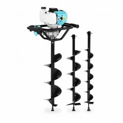 Tarière thermique professionnelle à essence (Moteur à essence, Puissance : 2,1 kW (2,9 PS), Diamètr