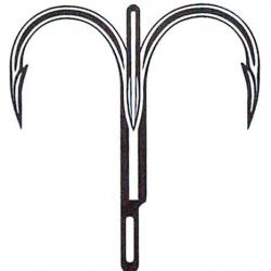 Hameçons Triple Spark Point VMC 7547 BN 1/0