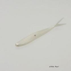 Leurre Souple Zoom Flukes 11cm White Pearl
