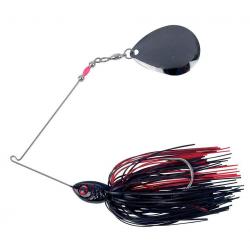 Spinnerbait Booyah Moon Talker 1/2oz Black Red
