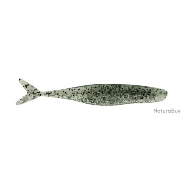 Leurre Souple Bass assassin Split Tail 10cm Silver Mullet