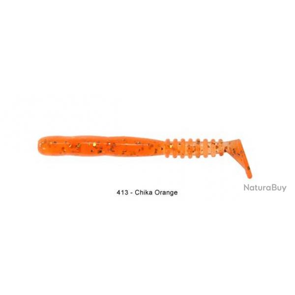 Leurre Reins Rockvibe Shad 2" - 5cm 413-Chika Orange