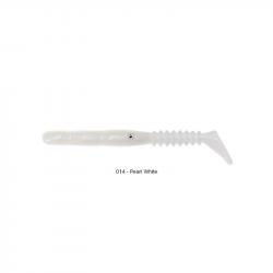 Leurre Reins Rockvibe Shad 2" - 5cm 014 - Pearl White