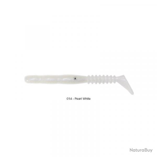 Leurre Reins Rockvibe Shad 2" - 5cm 014 - Pearl White