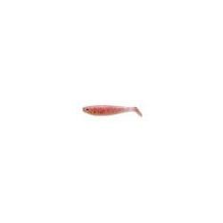 Leurre Souple Delalande Shad GT 9cm Crevette Pailleté Noir Argent