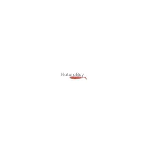 Leurre Souple Delalande Shad GT 9cm Crevette Paillet Noir Argent