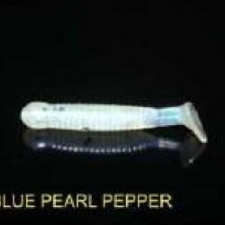 Leurre Big Bite Baits Paddle Tail 6,4cm Blue Pearl Pepper