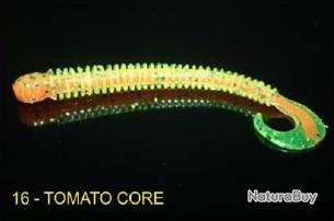Leurre Big Bite Baits Ring Worm Tomato Core - Leurres souples