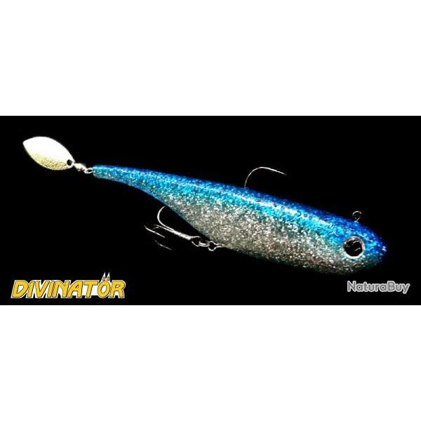 Leurre Souple Biwaa Divinator 140 22g Blue Chrome