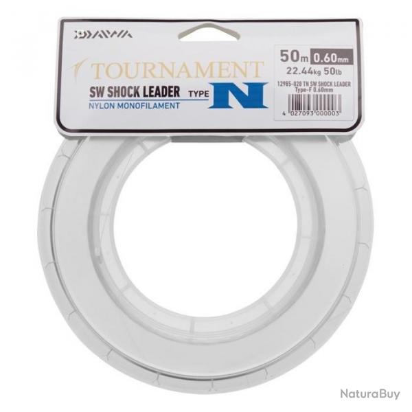 Bobine Nylon Daiwa Shock Leader 50m 60/100