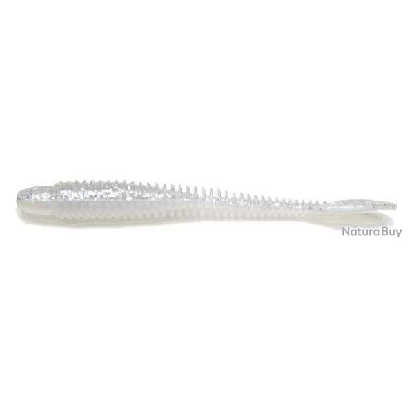 Leurre Souple Lunker City Ribster 7,5cm Ice Shad