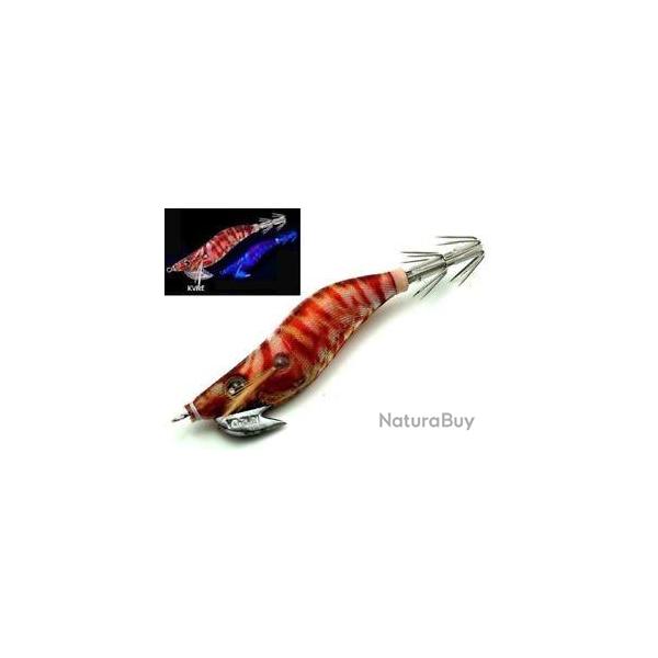 Leurre Turlutte Yo-Zuri Aurie-Q RS 4cm KVRE