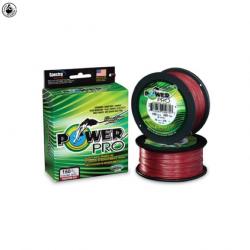 Tresse Power Pro Rouge - Bobine de 455m 19/100