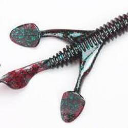 Leurre Souple Lake Fork Fork Creature 13cm Red Bug
