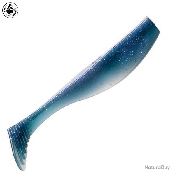 Leurre Souple Gary Yamamoto Swim Bait 13cm 928 - Black Blue w/ Hologram & Chart