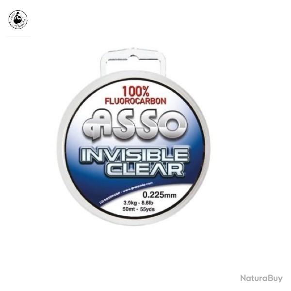Fluorocarbone Asso Invisible Clear 30m 15/100