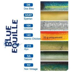 Leurre Flashmer Blue Equille 14,5cm Noir Vintage
