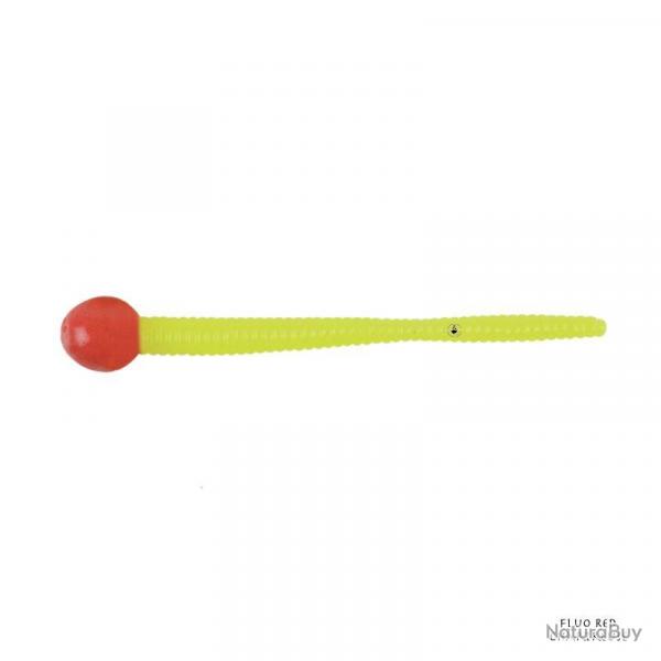 Leurre Berkley Powerbait Mice Tail 7,5cm Fluo Red Chartreuse