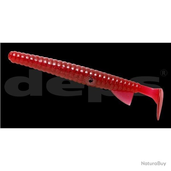 Leurre Deps Deathadder Shad 13cm Clear Red