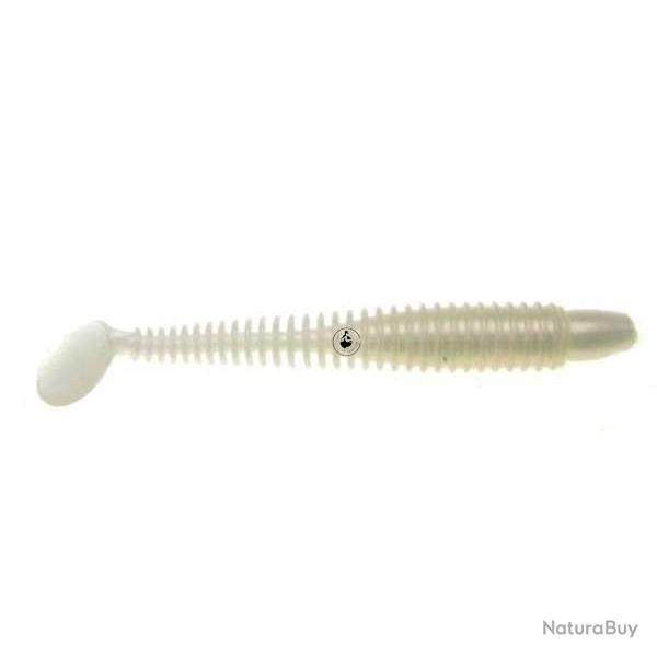 Leurre Lunker City Swimming Ribster 10cm Albino Shad