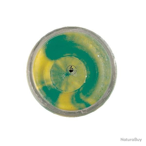 Pte  Truite Berkley Select Glitter Troutbait 50g Fluo Green Yellow