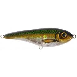 Leurre Jerkbait CWC Buster II 12cm 766 - Emerald Herring