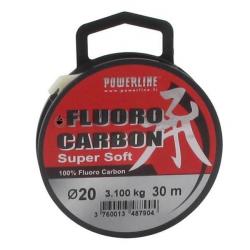 Fluorocarbone Powerline Fluoro Carbon Soft 30m 10/100