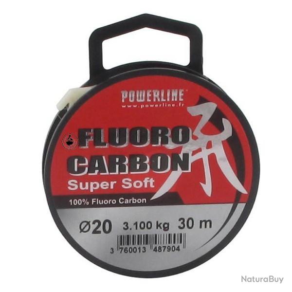 Fluorocarbone Powerline Fluoro Carbon Soft 30m 10/100