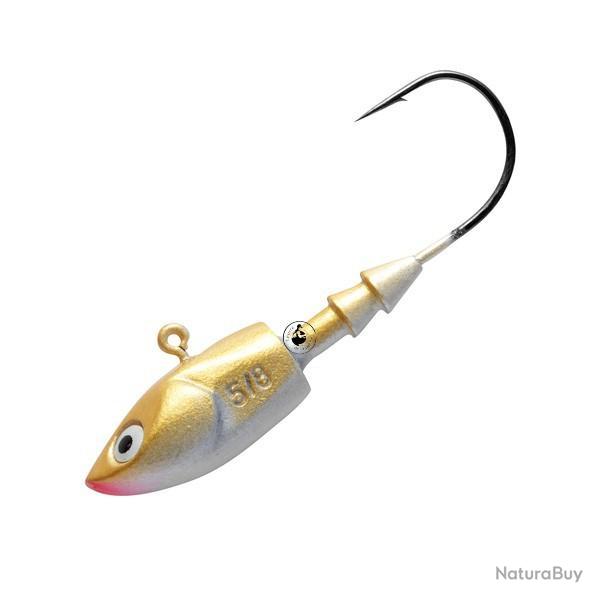 Tête Plombée Berkley Powerjig Deep Jig 7g Bronze Gold