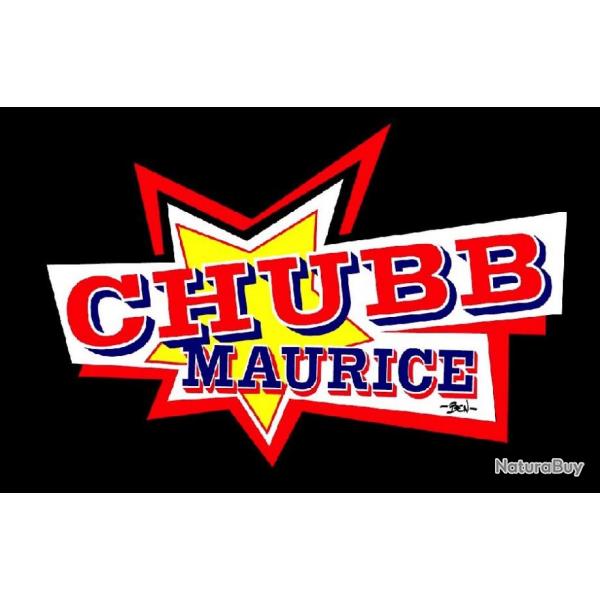 T Shirt Chubb Maurice Capot Noir