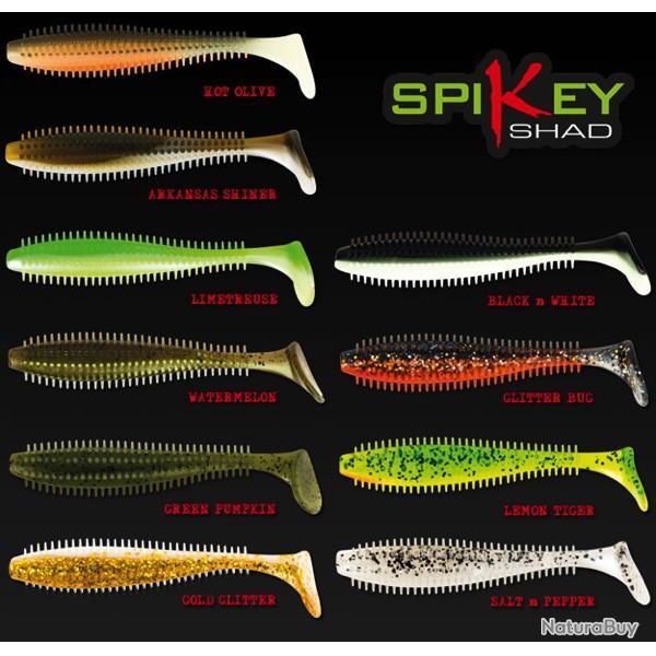 Leurre Souple Fox Rage Spikey Shad 9cm 9cm Lemon Tiger
