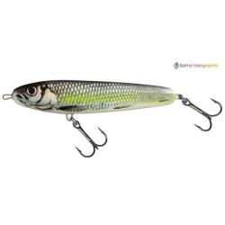 Poisson Nageur Salmo Sweeper Sinking SE10 SCS - Silver Chartreuse Shad