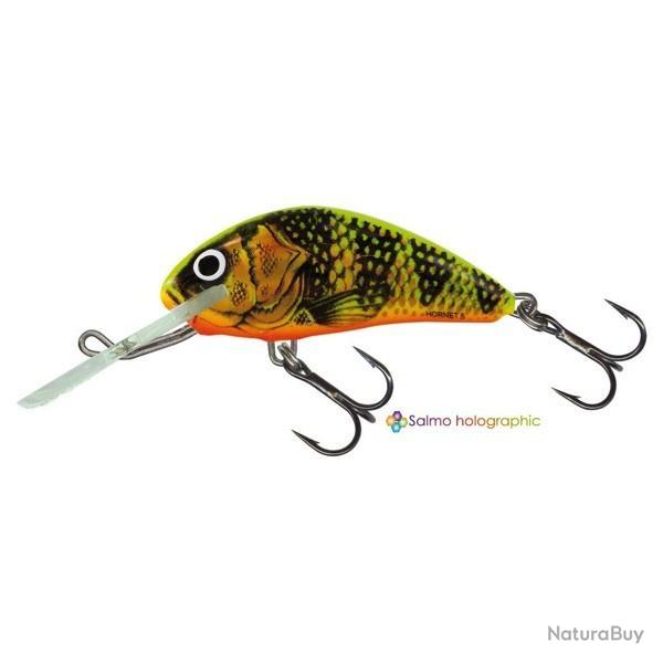 Poisson Nageur Salmo Hornet Floating GFP - Gold Fluo Perch H5F